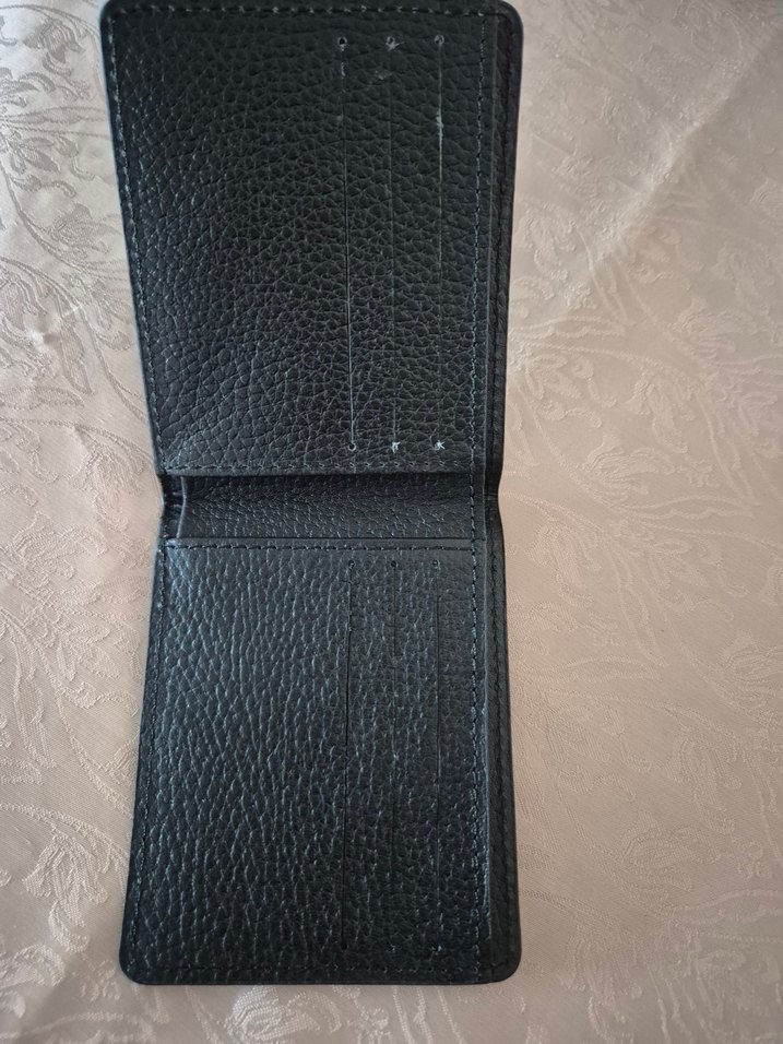 Hakiki Deri Siyah Erkek Cüzdanı - Görsel 3