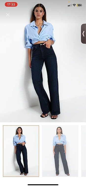 LACİVERT KOT PANTOLON