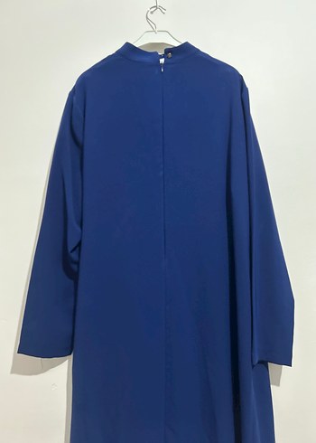 Lacivert yandan bağlamalı tunik pantolon takım - Görsel 7