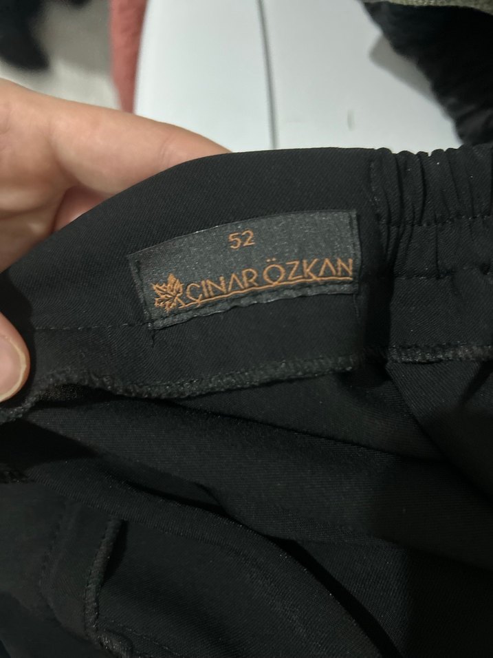 Lacivert yandan bağlamalı tunik pantolon takım - Görsel 5