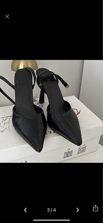 36 Beden Siyah stiletto