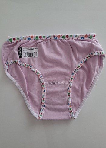 Tutku Kız Çocuk Elastan Hayvan desenli Bato-slip-külot-12 Adet - Görsel 8