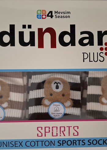 Dündar Bayan Ayıcıklı Çorap-Dikişsiz-Kokulu-6 Adet(36-40 Beden) - Görsel 10