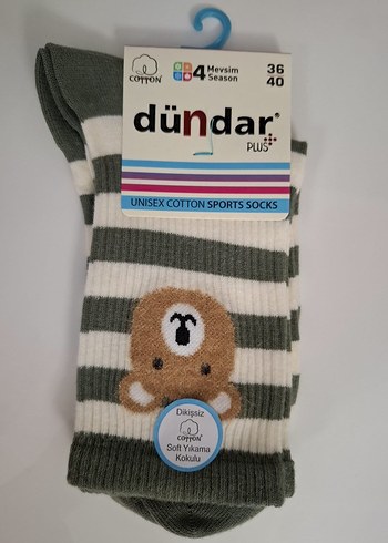 Dündar Bayan Ayıcıklı Çorap-Dikişsiz-Kokulu-6 Adet(36-40 Beden) - Görsel 3