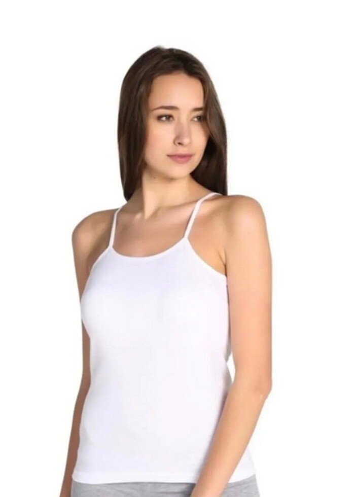 Tutku Bayan Ribana İp Askılı Atlet-6 Adet  #atlet - Görsel 4