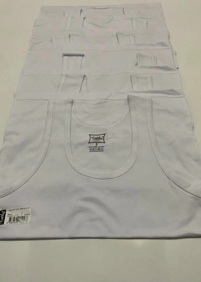 Tutku Erkek Çocuk Penye Atlet -6 Adet 
#çocukatlet #atlet - Görsel 4