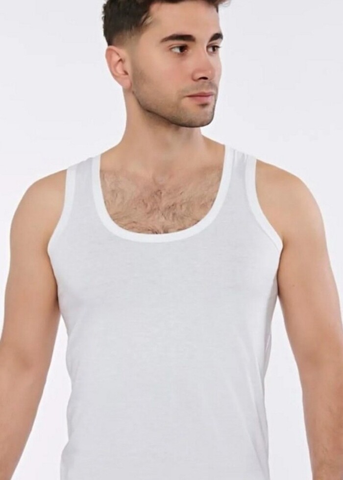 İnci Yıldız Erkek Penye Atlet - 6 Adet #atlet - Görsel 2