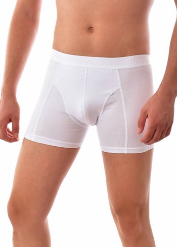 Tutku Erkek Likralı Boxer - 6 Adet- Beyaz - Görsel 2