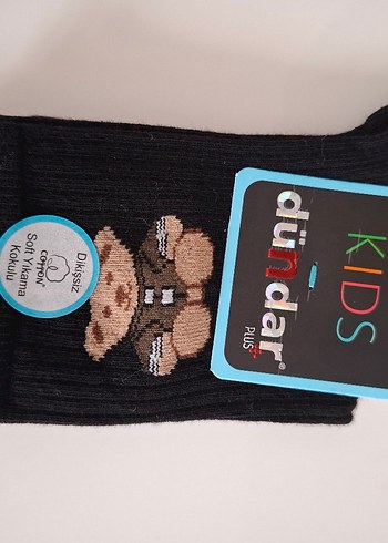 Dündar Cotton 4Mevsim Ayıcıklı Çorap-6 Adet-Dikişsiz-Kokulu-9Yaş - Görsel 4