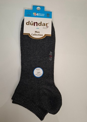 Dündar Erkek Penye Cotton Patik-4 Mevsim-6 Adet(40-44 Beden) - Görsel 3