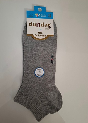 Dündar Erkek Penye Cotton Patik-4 Mevsim-6 Adet(40-44 Beden) - Görsel 2