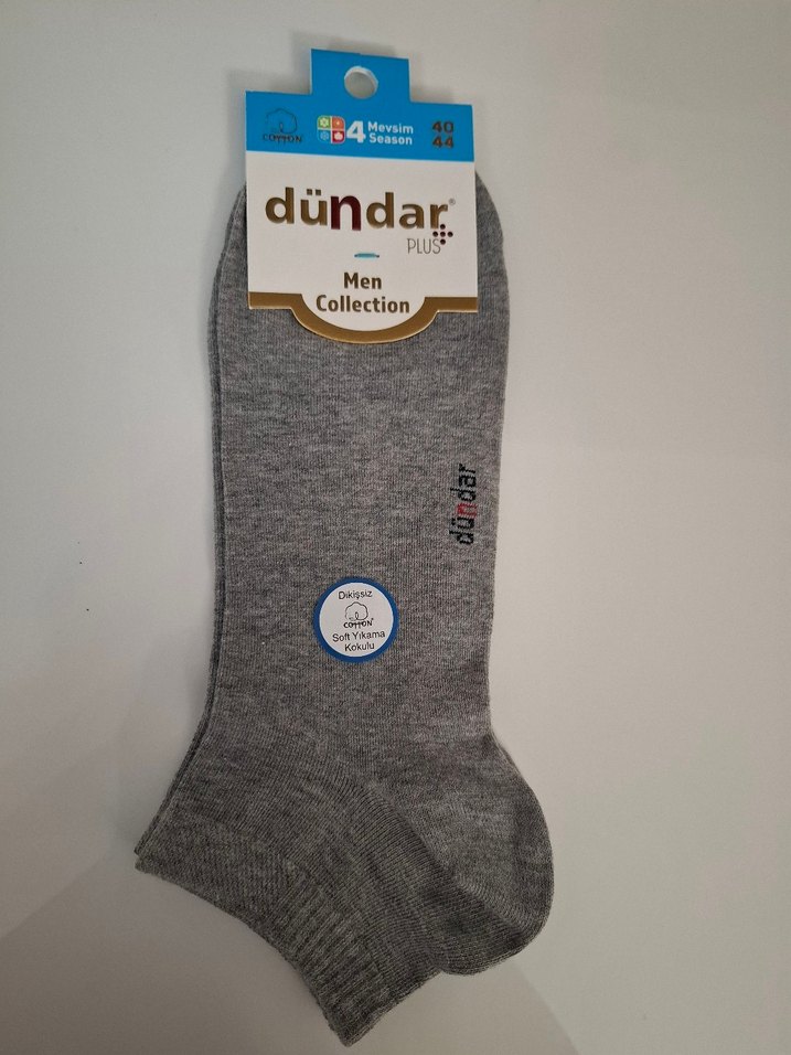Dündar Erkek Penye Cotton Patik-4 Mevsim-6 Adet(40-44 Beden) - Görsel 2