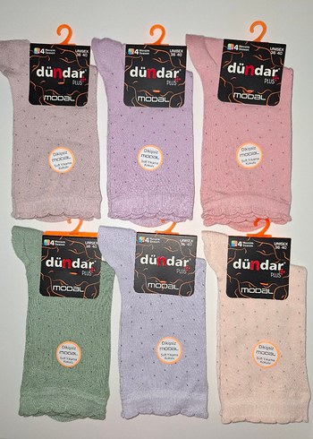 Dündar Kadın Çorap 6'lı- Dikişsiz- Parfümlü- Soft Yıkama - Görsel 2
