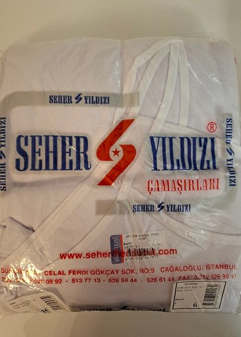Seher Yıldızı Beyaz İnce Askılı Kadın Atlet-6 Adet - Görsel 3