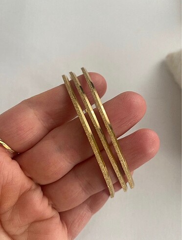 Accessorize çelik full simli ajda bilezik 65mm
