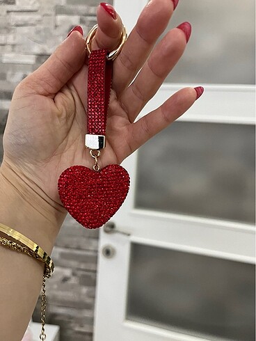 Accessorize kalp anahtarlık