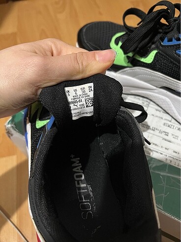 38 Beden siyah Renk Puma Spor Ayakkabı