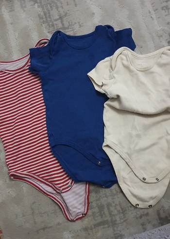 LC Waikiki Kısa Kollu Çıtçıtlı Body 3'lü