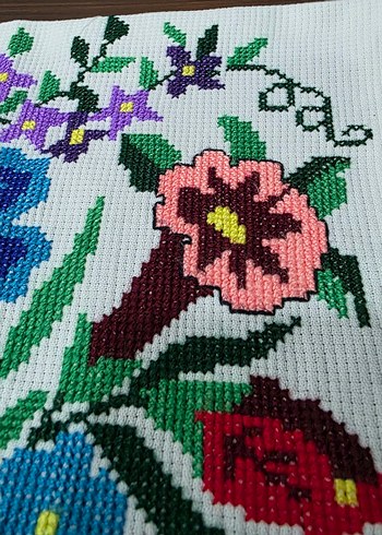 Harika bir etamin pano veya kırlent - Görsel 3