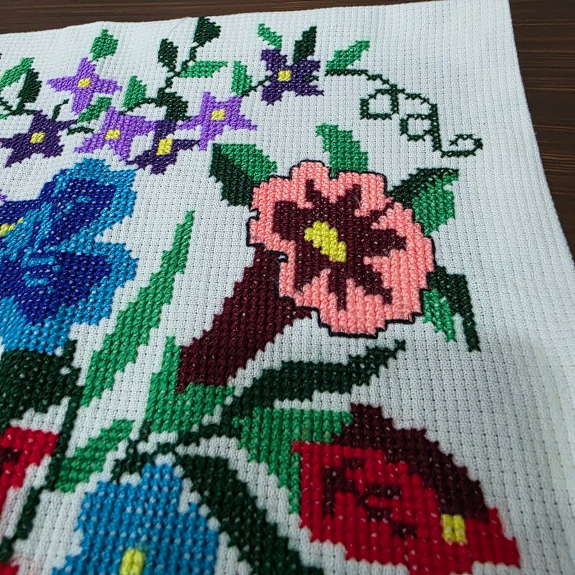 Harika bir etamin pano veya kırlent - Görsel 3