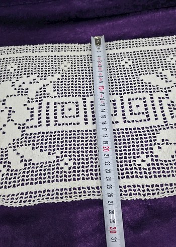 26/153 ölçüsünde dantel parça - Görsel 7