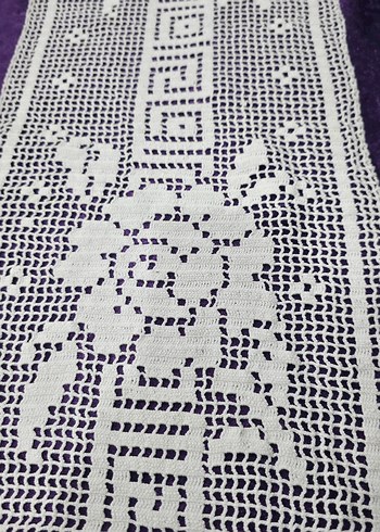 26/153 ölçüsünde dantel parça - Görsel 8