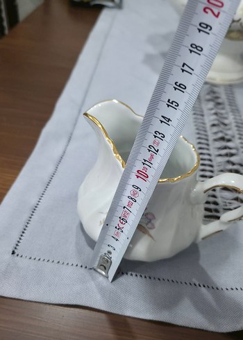 Vintage çay fincanı ve sütlük damgalı ayrı satılır - Görsel 13