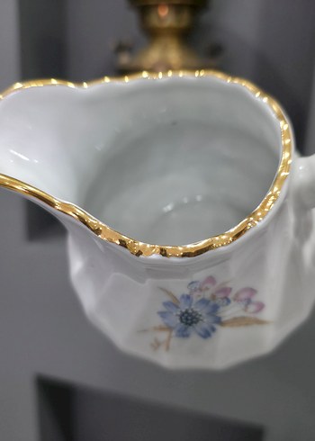 Vintage çay fincanı ve sütlük damgalı ayrı satılır - Görsel 3