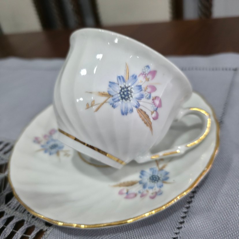 Vintage çay fincanı ve sütlük damgalı ayrı satılır - Görsel 5