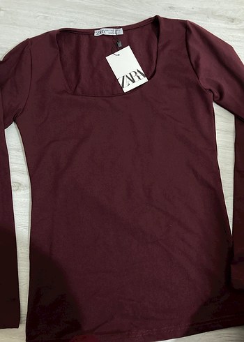 Zara kare yaka Bluz - Görsel 2