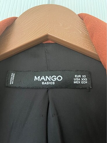 xs Beden MANGO BLAZER CEKET