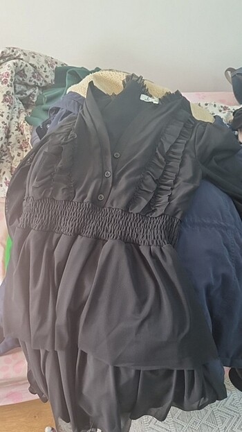 Koton siyah elbise