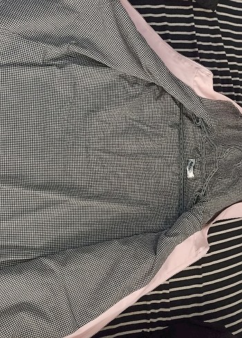 Kadın Toz Pembe Midi Yağmurluk - Görsel 2