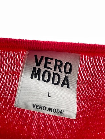 l Beden kırmızı Renk Vero Moda Hırka %70 İndirimli.