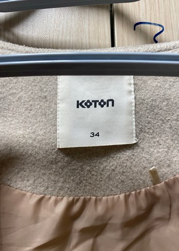 34 Beden Bej Mini Kadın Kısa Kol Ceket
