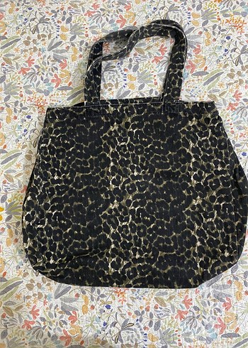 Leopar Desenli Kadın Omuz Çantası