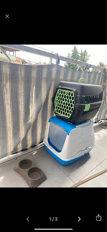 Kedi tuvaleti , kedi çantası