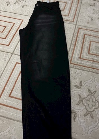 Siyah Kadın Midi Kot Pantolon - Görsel 3