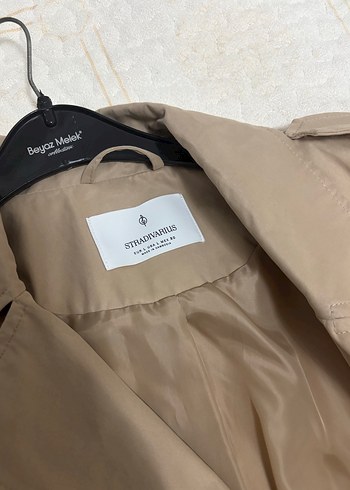 Bej Kadın Midi Trençkot - Görsel 4