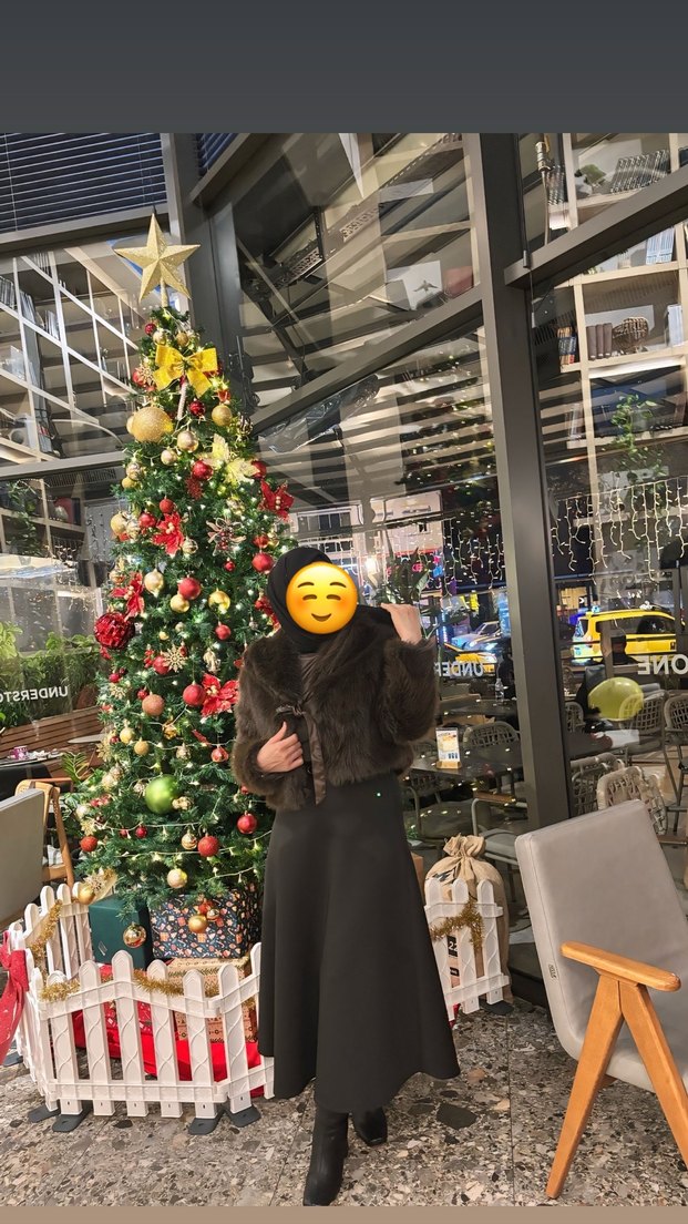 Kahverengi Kürklü Deri Kadın Yelek - Görsel 3