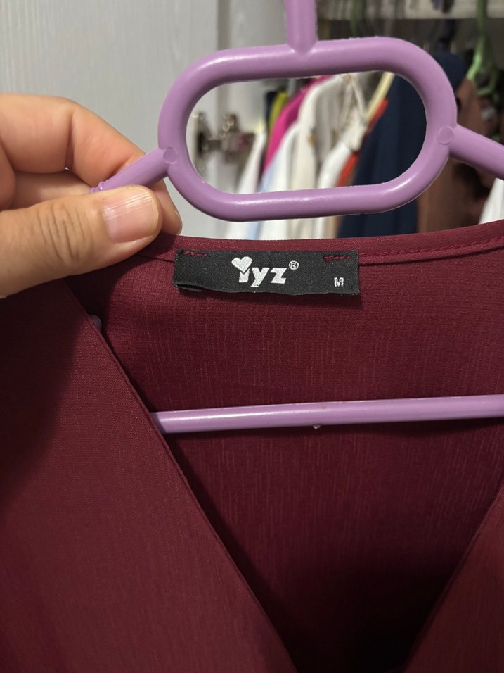 Önü bağlamalı  kimono tunik - Görsel 3