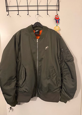 Nike Haki Bomber Ceket