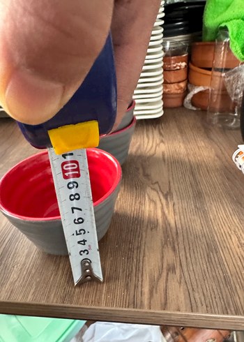 Keramika Çift Renkli Seramik Kase 10 Cm (8 Adet) - Görsel 2