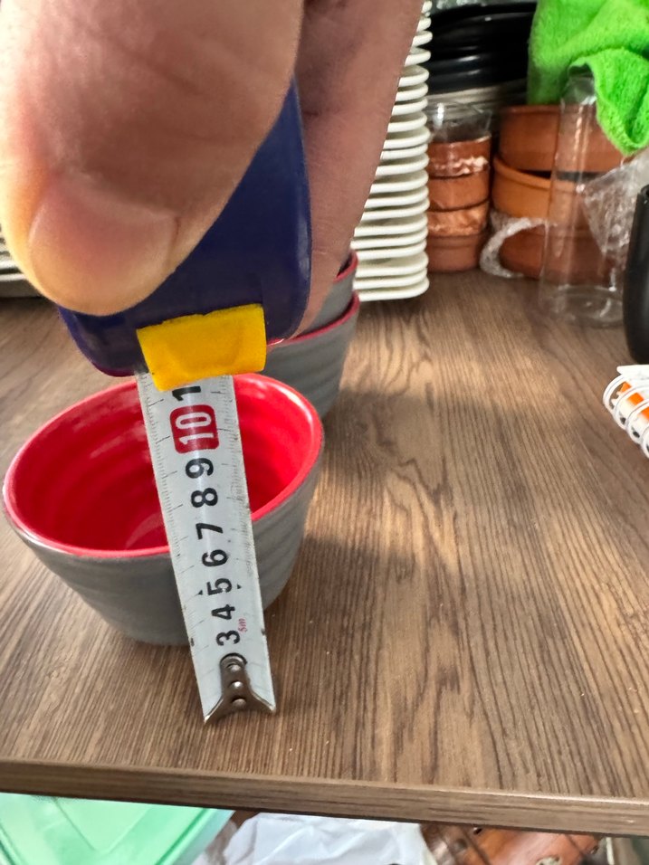 Keramika Çift Renkli Seramik Kase 10 Cm (8 Adet) - Görsel 2