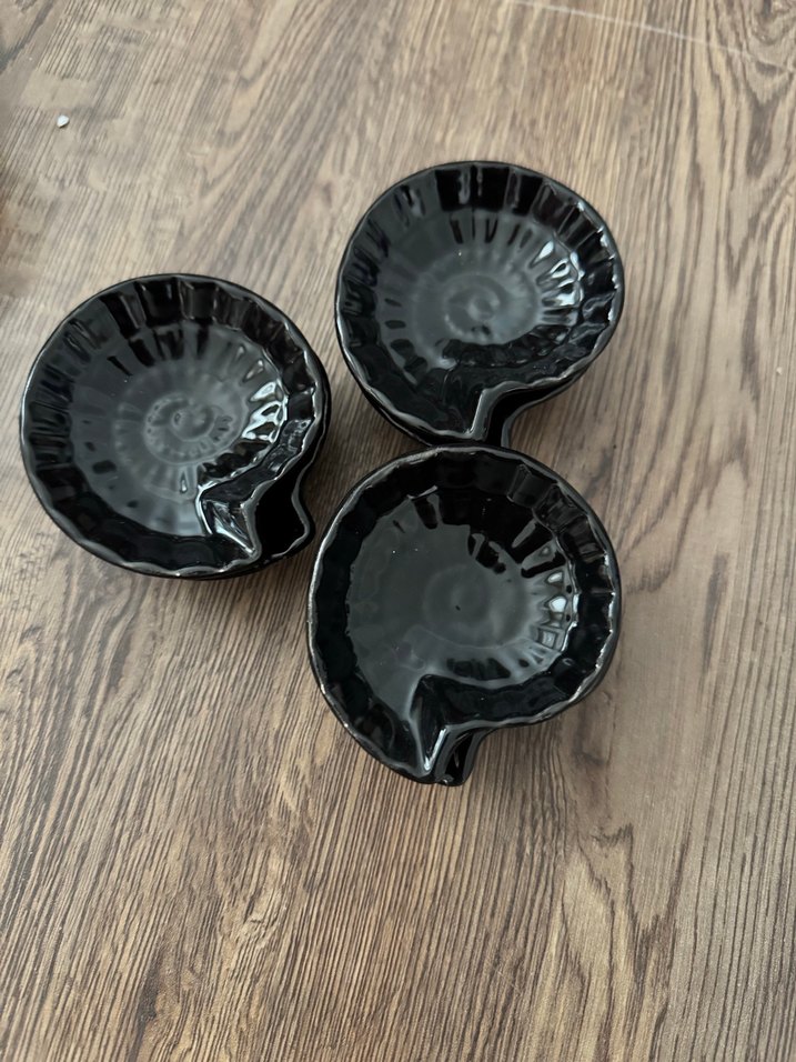 Deniz kabuğu şeklinde seramik Çerezlik - Görsel 3