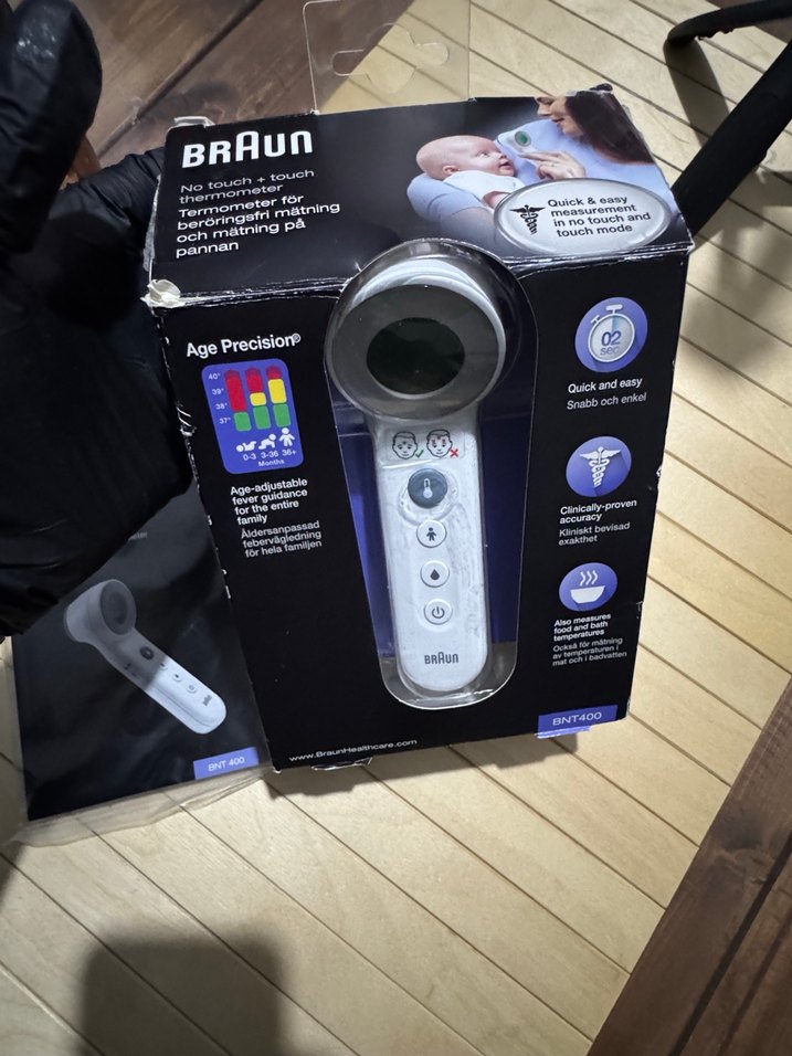 Braun BNT400 Temassız Dijital Ateş Ölçer - Görsel 3