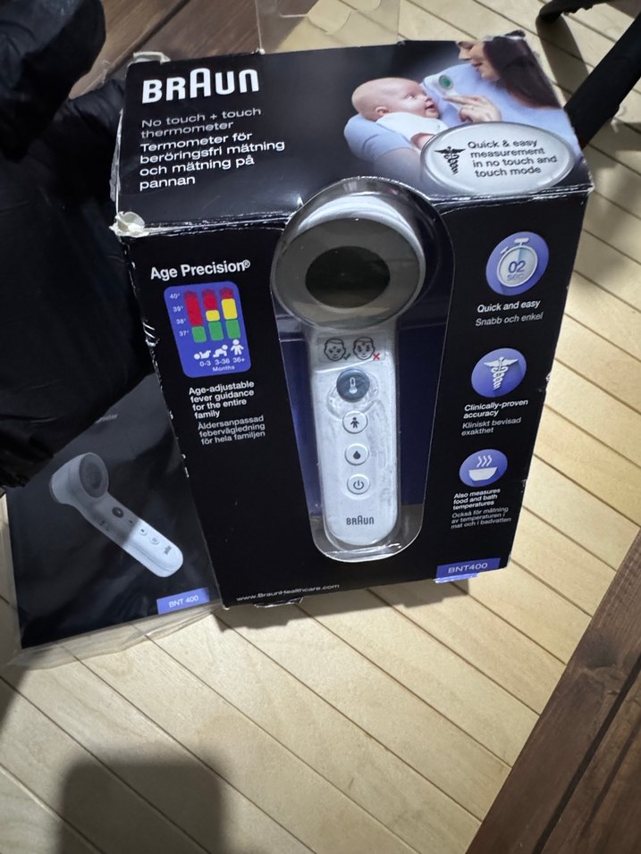 Braun BNT400 Temassız Dijital Ateş Ölçer - Görsel 4