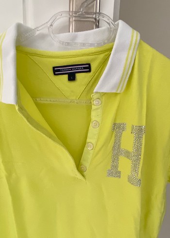 Tommy Hilfiger Sarı Polo Tişört