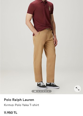 Düğmeli Polo Yaka Erkek Tişört - Görsel 5