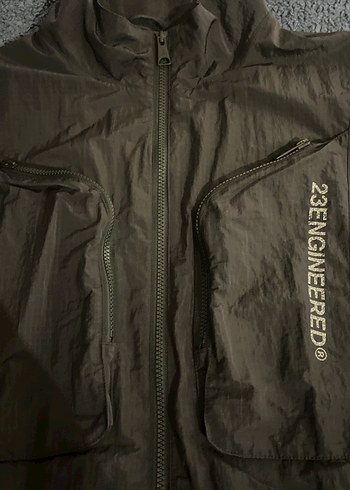 Erkek Siyah Midi Boy Fermuarlı Yağmurluk - Görsel 3